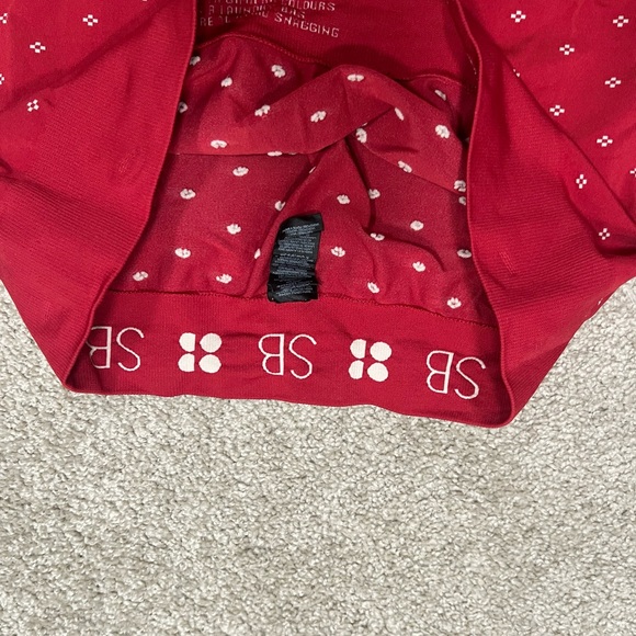 Sweaty Betty Sz XL Betty Base Layer Leggings in Cardinal Red - Picture 3 of 7